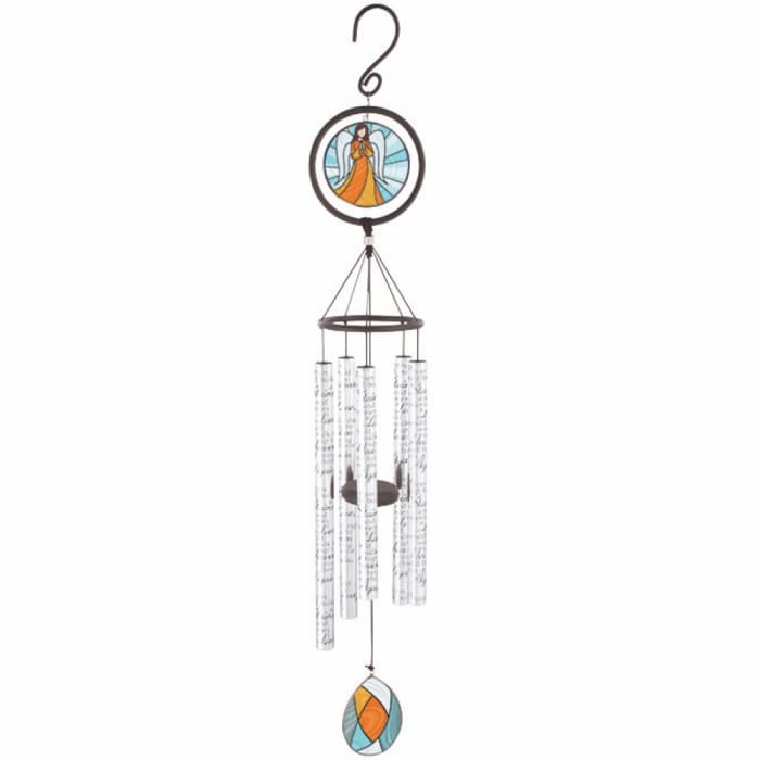 Tears 35" Stained Glass Wind Chime