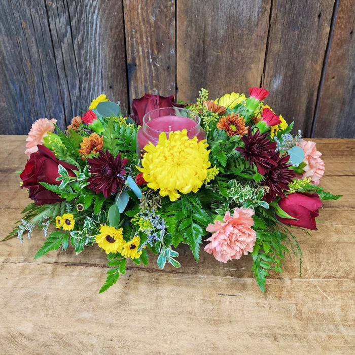 Hot Maple Toddy Centerpiece