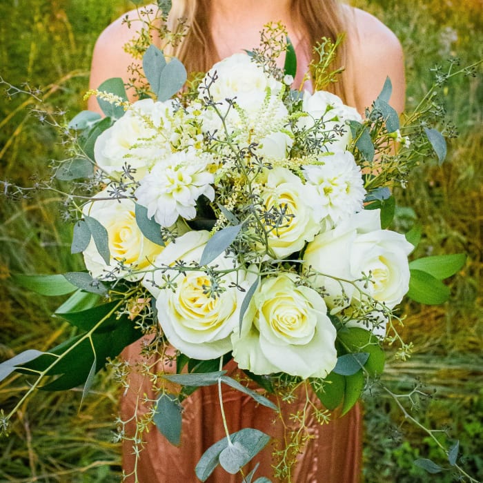 Enchanted Garden Bridesmaid Bouquet Baltimore Florist The Flower Cart