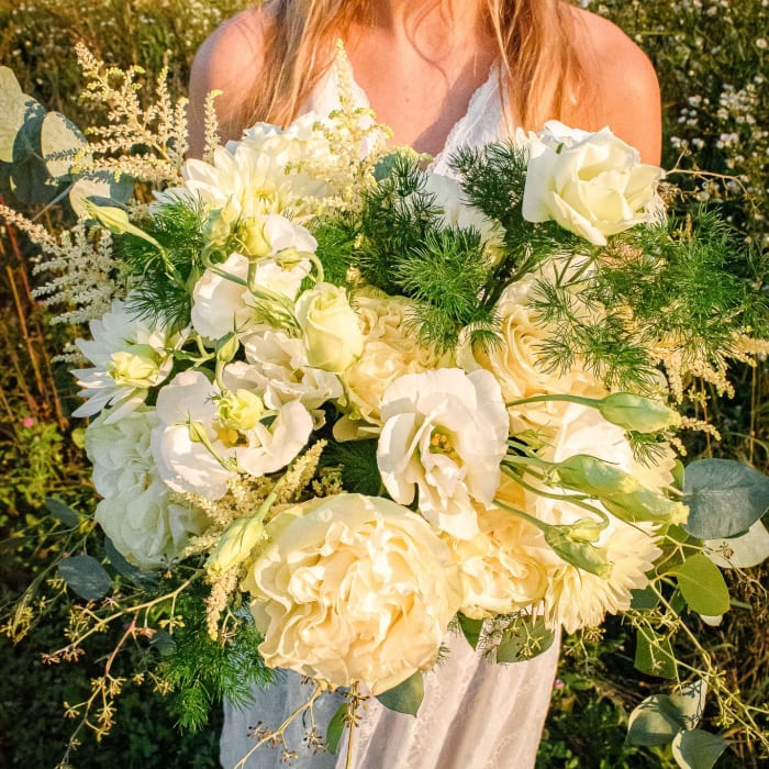 Happily Ever After Lux Bridal Bouquet Baltimore Florist The Flower