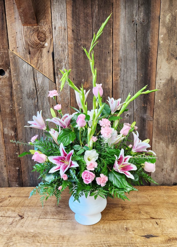 Peaceful Pink Arrangement