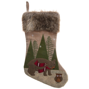 Bear & Owl Stocking