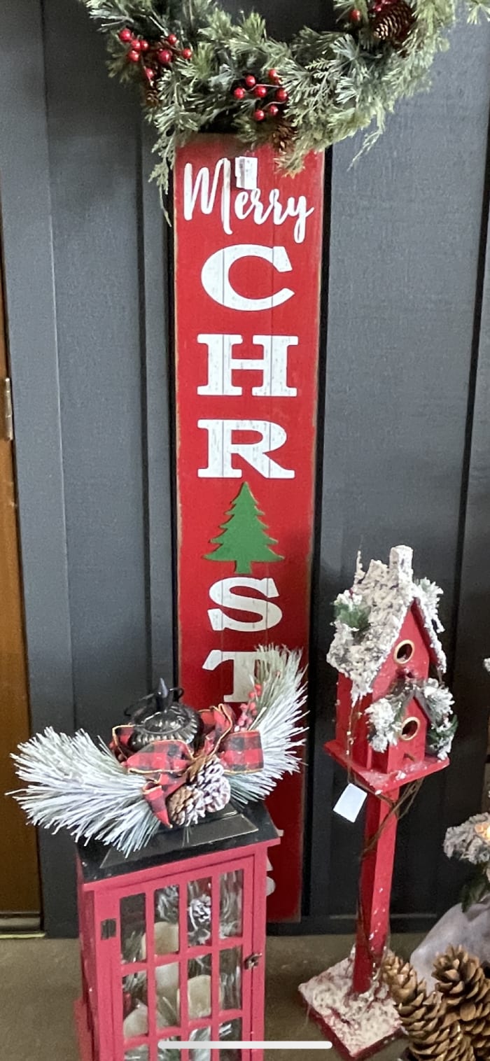 Merry Christmas Sign 59"