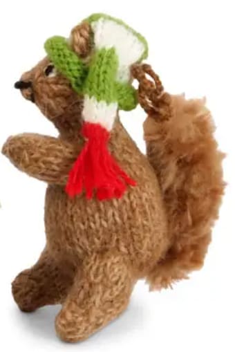 Woodland Squirrel Ornaments