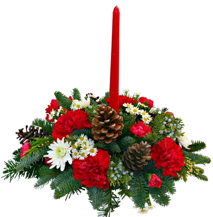 Traditional Christmas Centerpiece H-7057