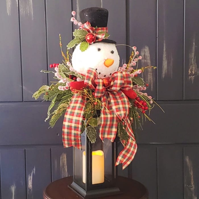 Whimsical Frosty Lantern