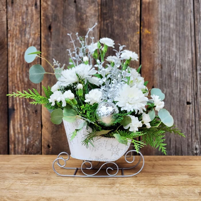 Silver Sleigh Bouquet