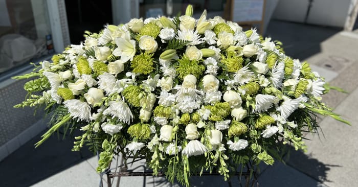 Fields of Glory Casket Spray