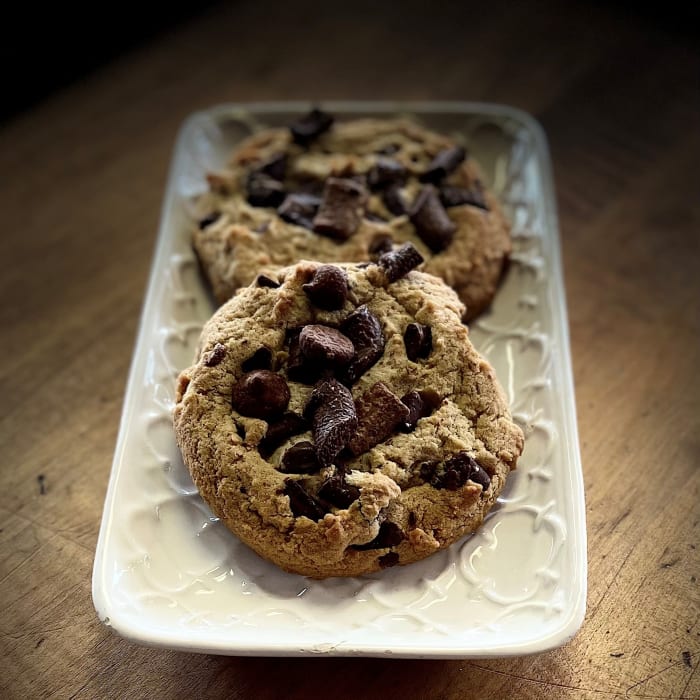 Triple Chocolate Chunk Cookie