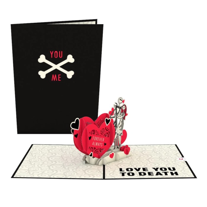 Nightmare Before Christmas “Love You To Death” LovePop (Pop-up) Keepsake Greeting Card *ONLY 1 LEFT*