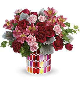 TELEFLORA'S MOSIAC OF LOVE BOUQUET 