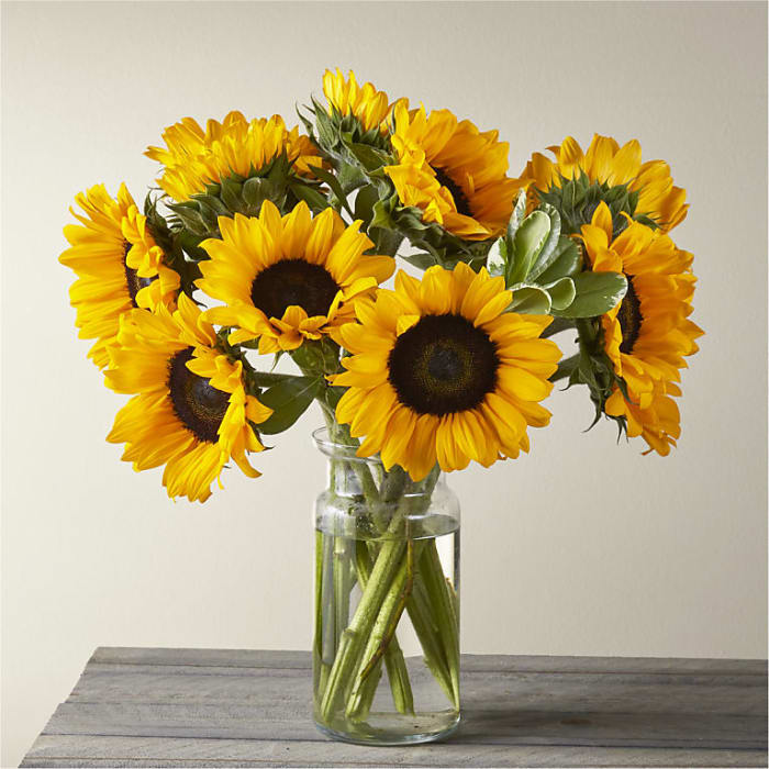 Honey Bee Sunflower Bouquet