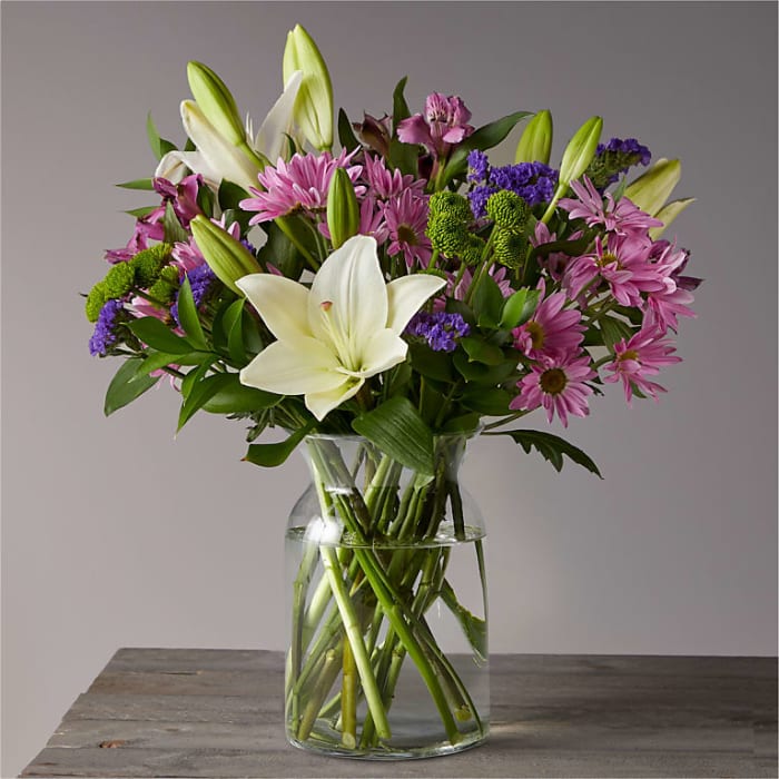 Lavender Fields Mixed Flower Bouquet