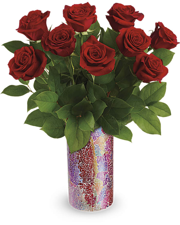 Teleflora's Modern Rose Bouquet