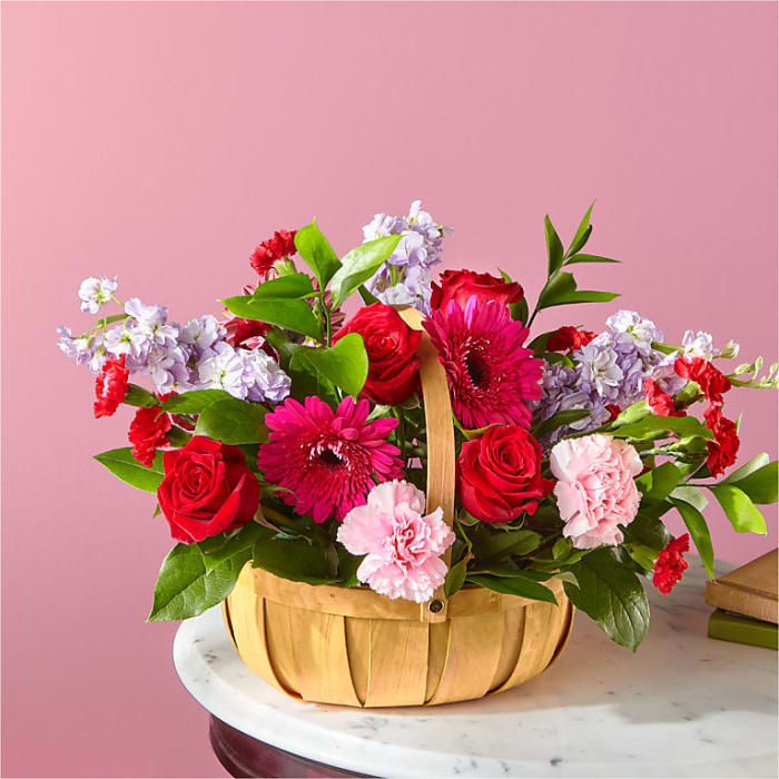 Pink Picnic Basket