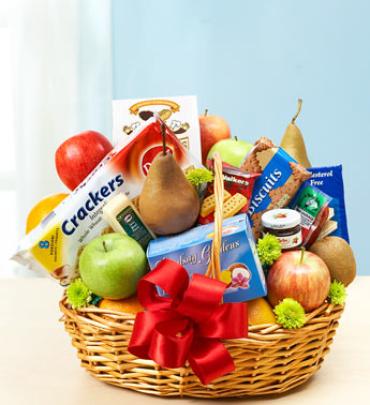 Deluxe Fruit & Gourmet Basket