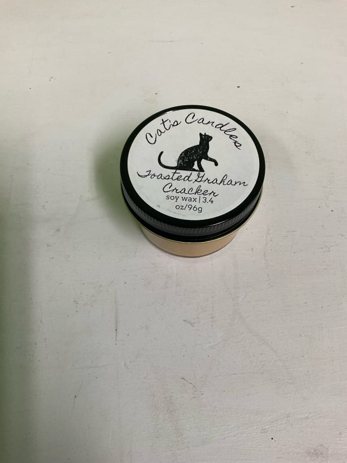 Cat's Candles 3.4oz Toasted Graham Cracker