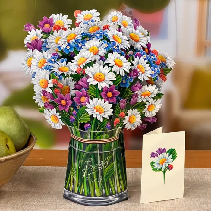 Daisy Pop-Up Greeting Card