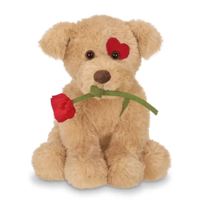 Rose Dog Stuffed Animal