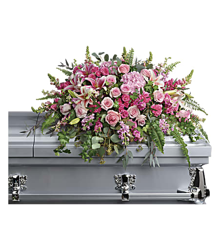 THE GRACEFUL SPIRIT CASKET SPRAY