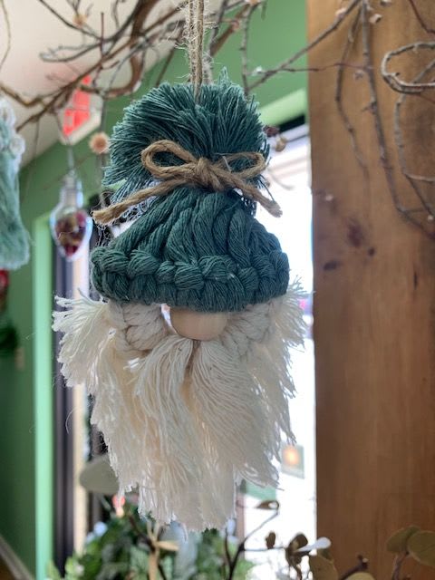 Gnome Ornament - Blue Hat