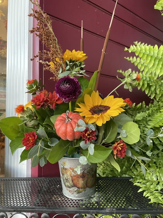 Fall Pumpkin Tin