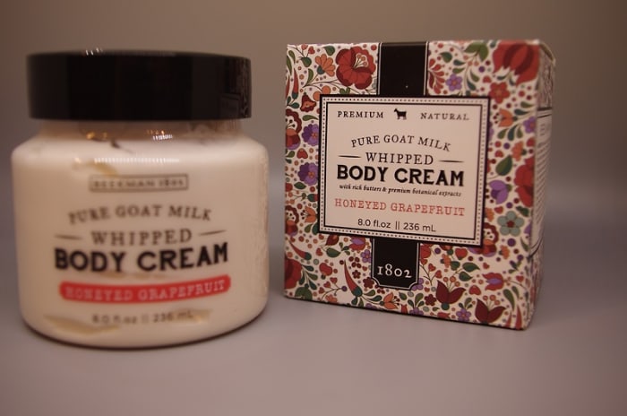 Beekman Pure Goat Milk Whipped Body Cream, Honeyed Grapefruit