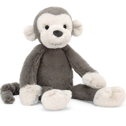 Jellycat Snugglet Brodie Monkey Small Middleboro, MA Florist, Wine