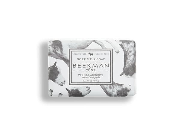 BEEKMAN 1802 Vanilla Absolute Goat Milk Soap 9 oz
