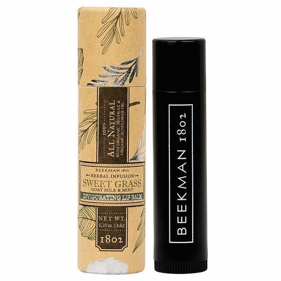 BEEKMAN 1802 Sweet Grass Lip Balm