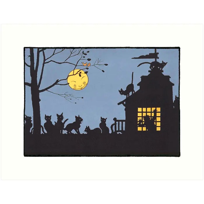 Black Cats | Halloween Card