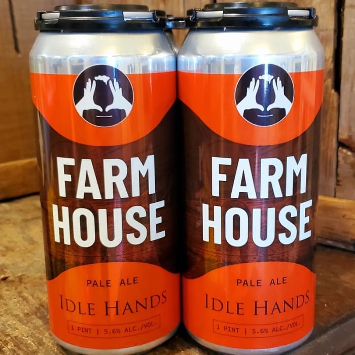 Farmhouse Pale Ale, Idle Hands, Malden Mass