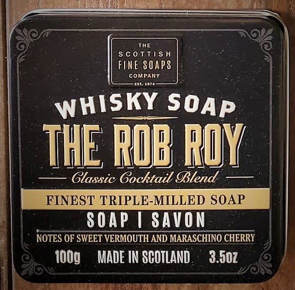 The Rob Roy Soap in Tin, Scottish Fine Soaps