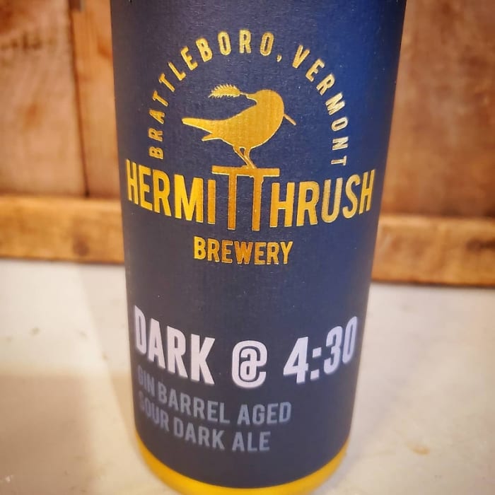 Hermit Trush, Dark @ 4:30, Belgian Dark Sour Ale