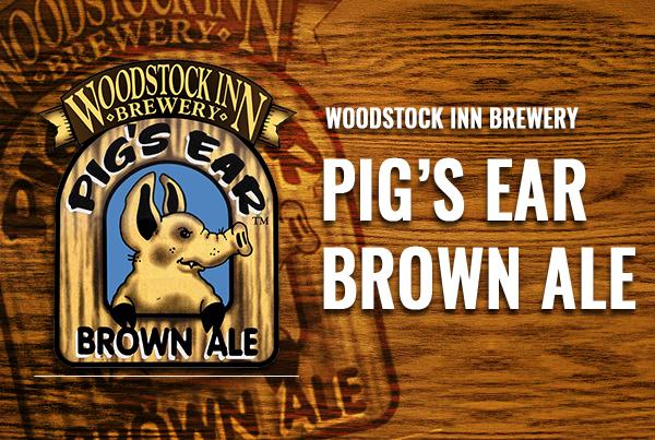 Woodstock Inn Brewery Pig's Ear Brown Ale