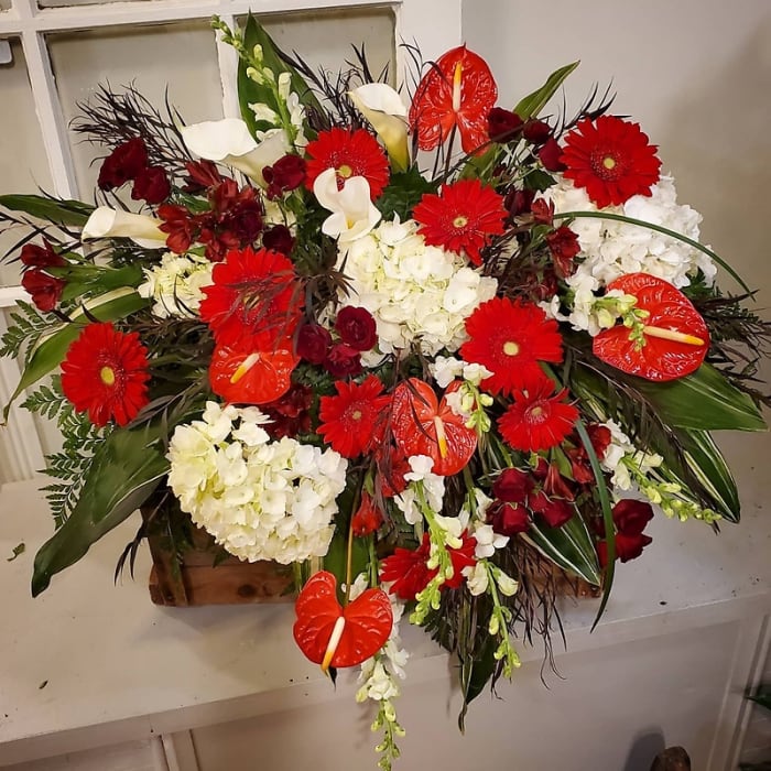 Anthurium and Calla Blanket