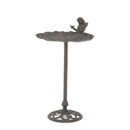 Cast Iron Fairy Birdbath