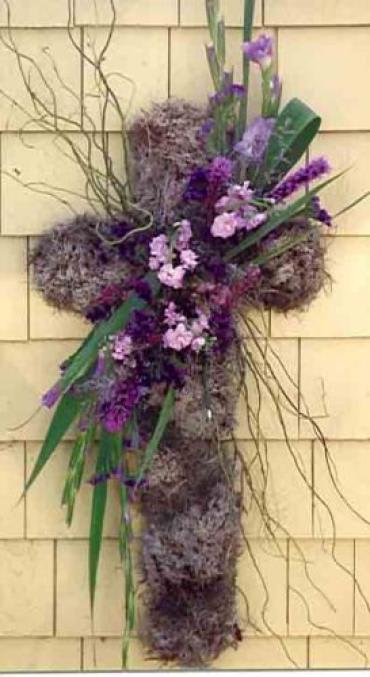 Natural Cross with purple tones