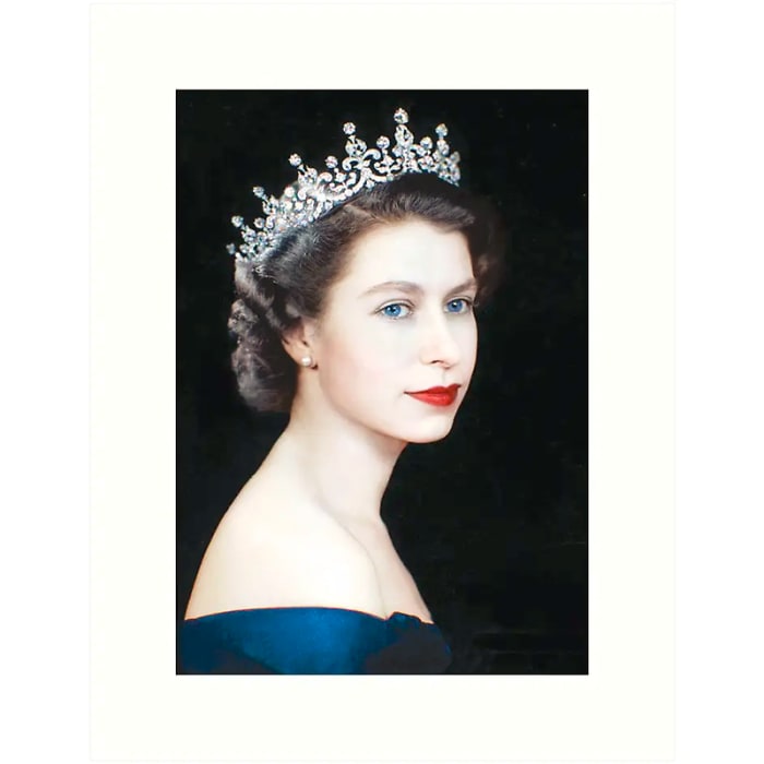 Queen Elizabeth II Greeting Card