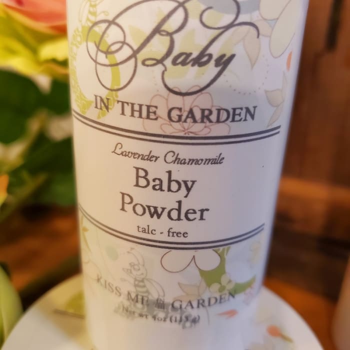 Baby Powder, Talc Free, Kiss Me In The Garden