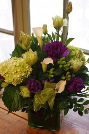South Shore Bouquet in Purple & Lime