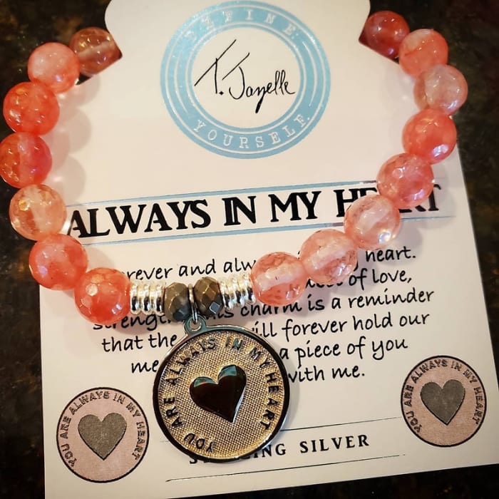 T.Jazelle 'Always in My Heart' Bracelet