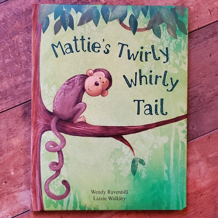 Matty's Twirl Whirly Tail, Jellycat Book