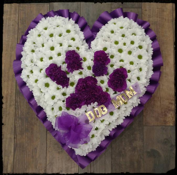 Dog Paw (on your) Heart, Purple