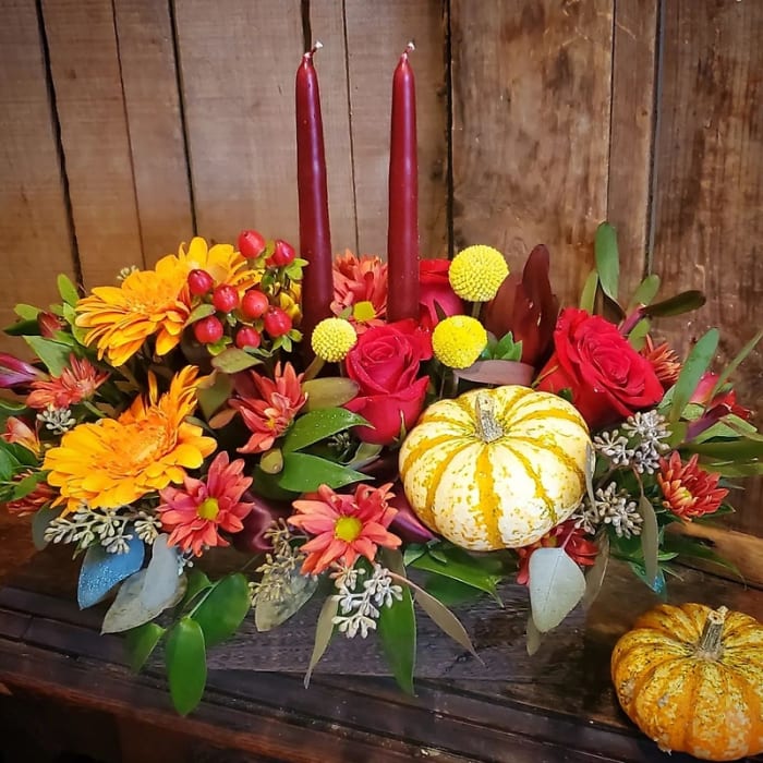 Candles and Pumpkins