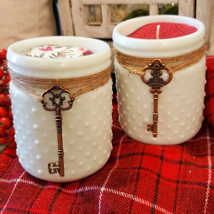 CYPRESS BAYBERRY, HOBNAIL, CLOVERDILLY CANDLE