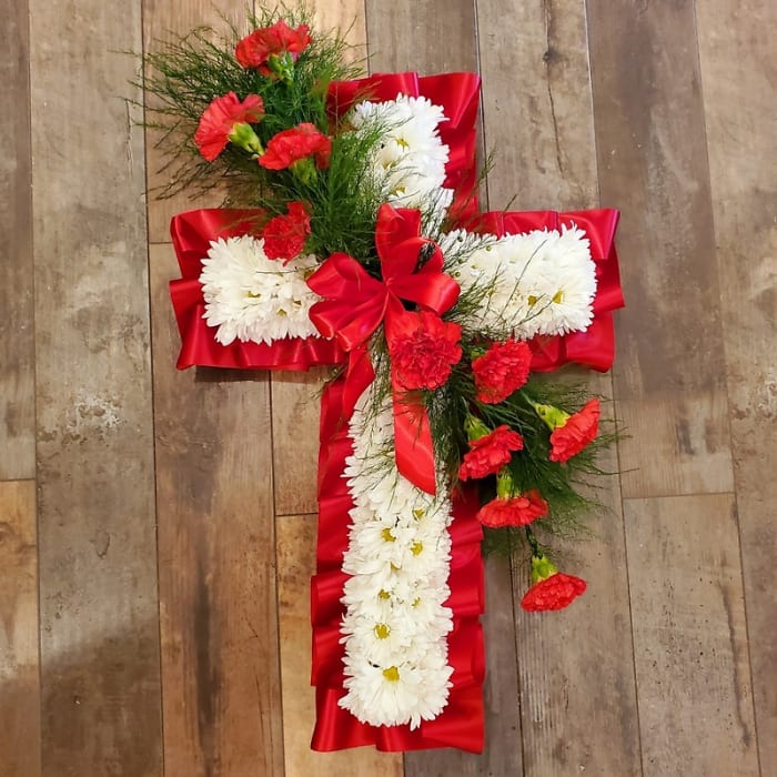 Hope and Honor Carnation Cross