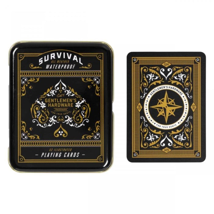 Survival Playing Cards, Gentlemen's Hardware, Wild and Wolf