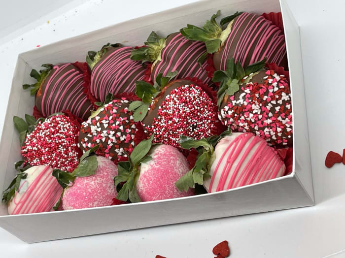 Vday Chocolate Covered Strawberries