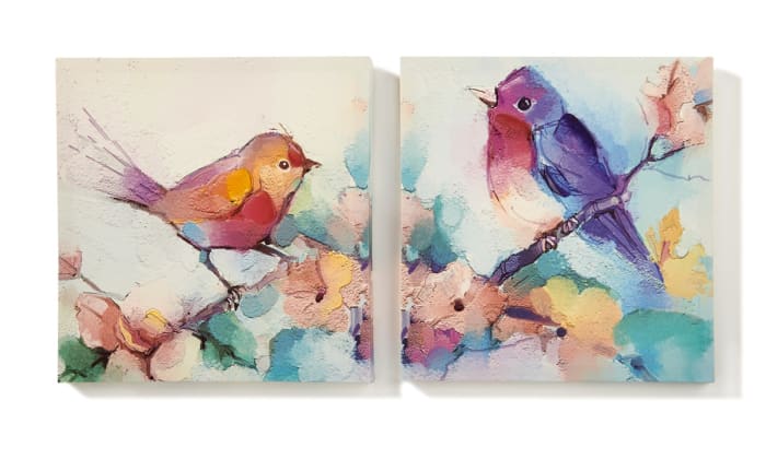 Brid Canvas - Set of 2